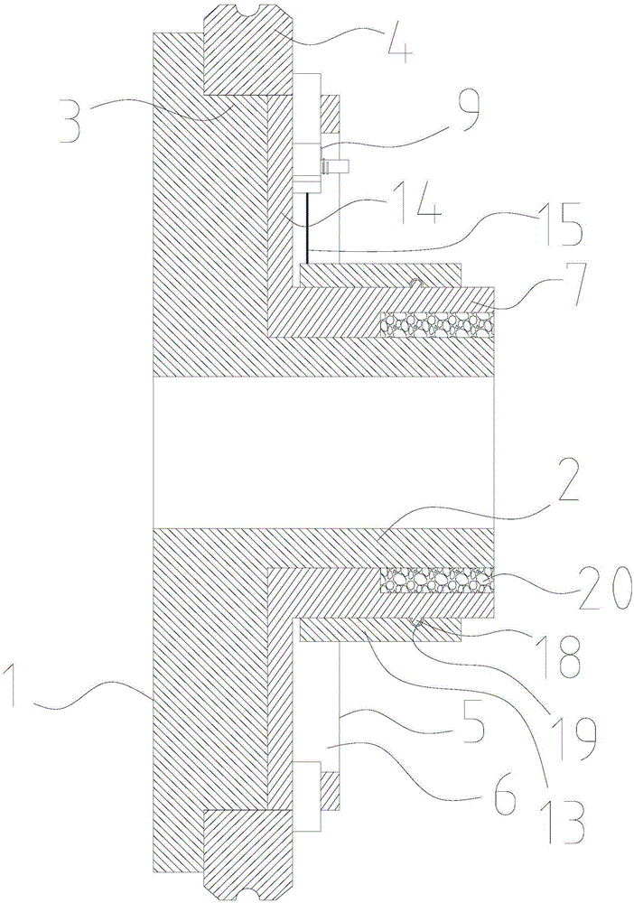 Sliding wheel for multi-wire sawing machine