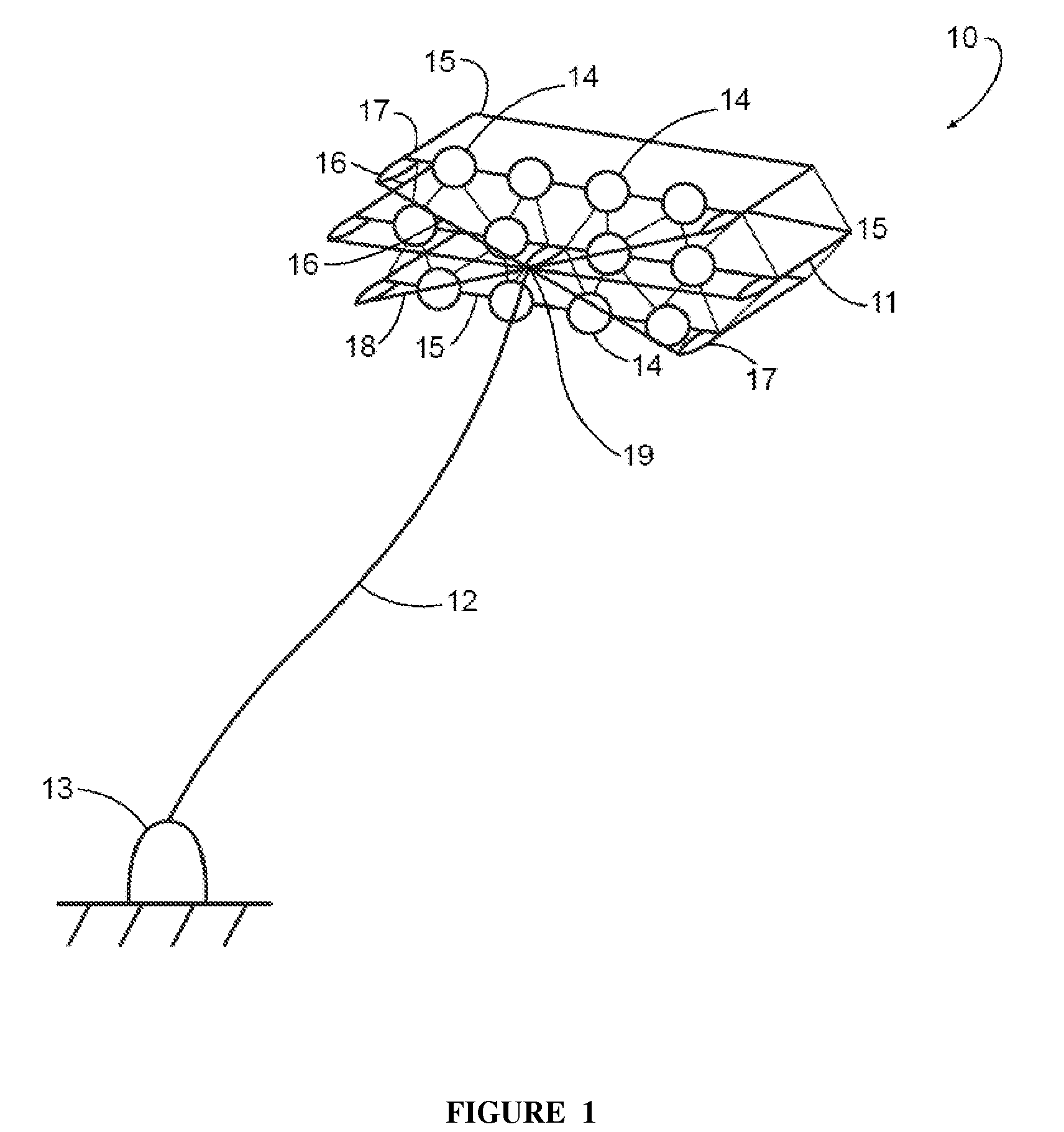 Method for Generating Electrical Power Using a Tethered Airborne Power Generation System