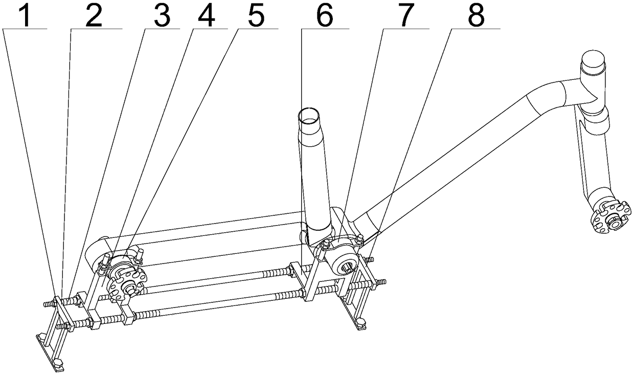 Mobike frame reliability test device