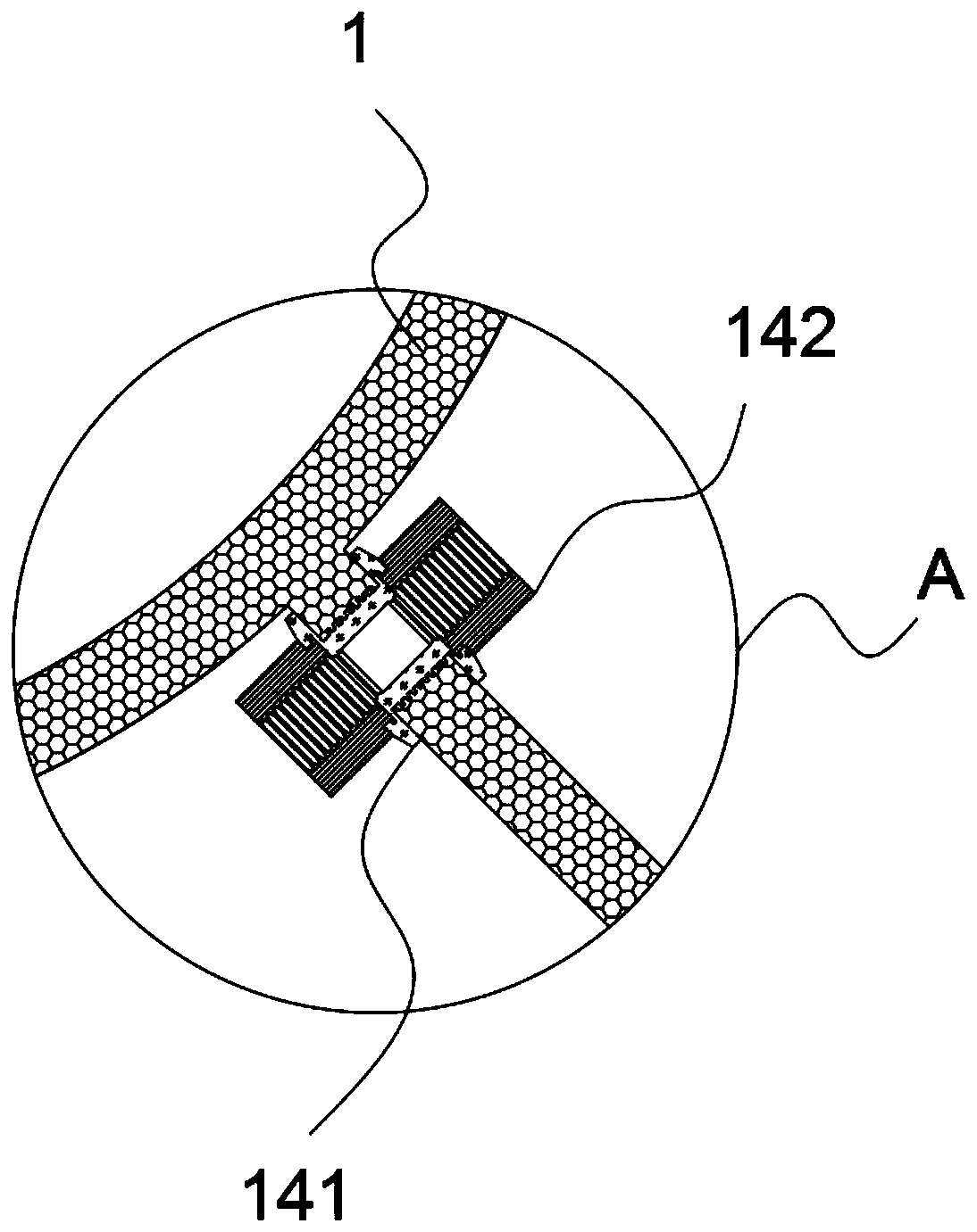 Automobile multi-airbag inflatable explosion-proof inner tube