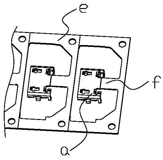 USB data transmission connector packaging device and method