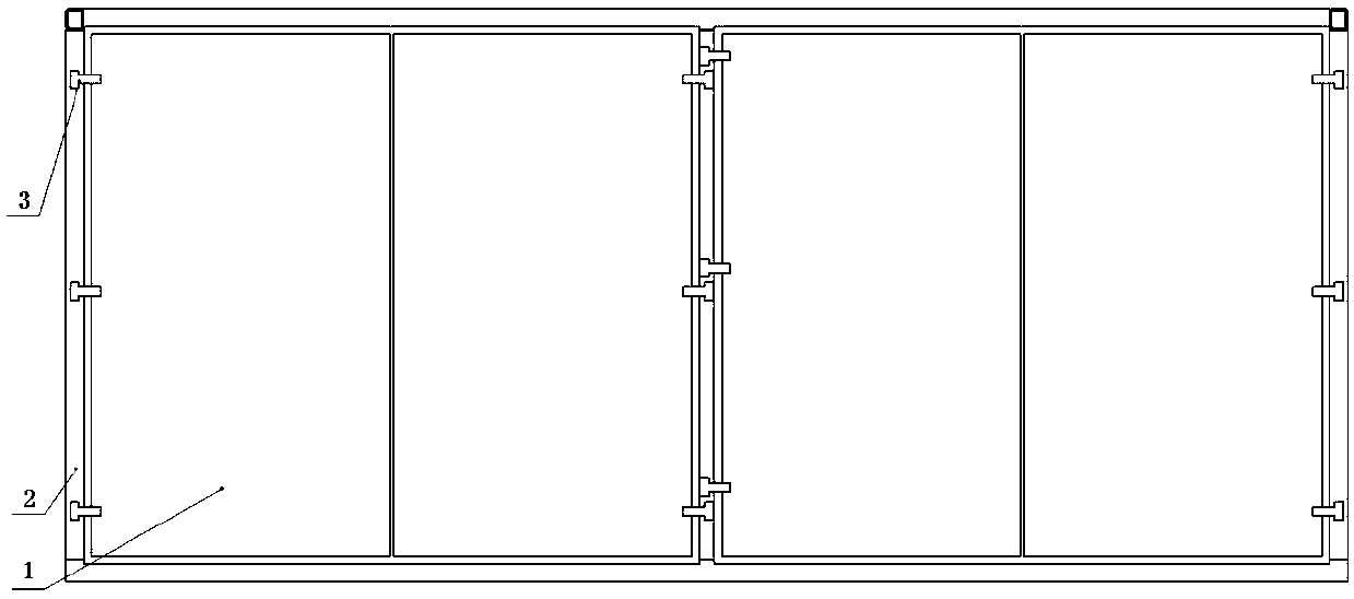 Snow melting car and heat insulation box thereof