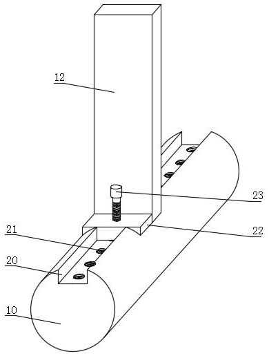 Online detection equipment for liquid in sewage pool