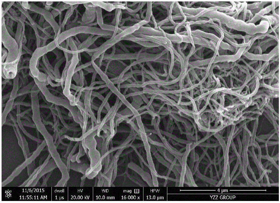 Rapid cationic polymerization method for preparation of hydrophobic oleophylic composite material and application