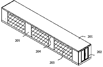 Modularized data center machine room provided with sealed channels