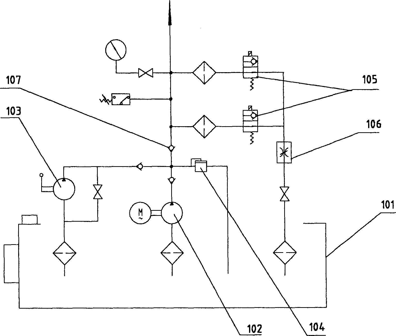 Lifting mechanism braking system of hoister