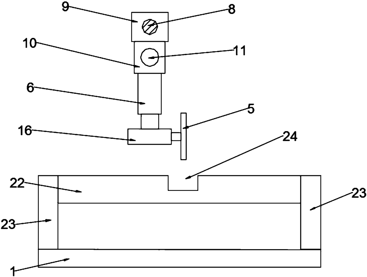 Rock wool belt heat preservation fireproof composite board cutting device