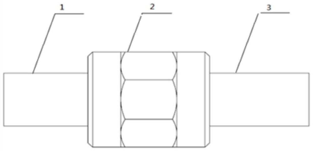 High centering precision fixture connection device for mechanical testing machine