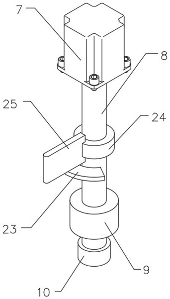 Welding device for impeller machining for fan accessory machining