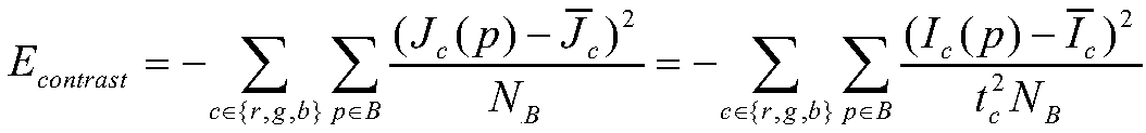 Adaptive gradient gain underwater image enhancement method based on target imaging model