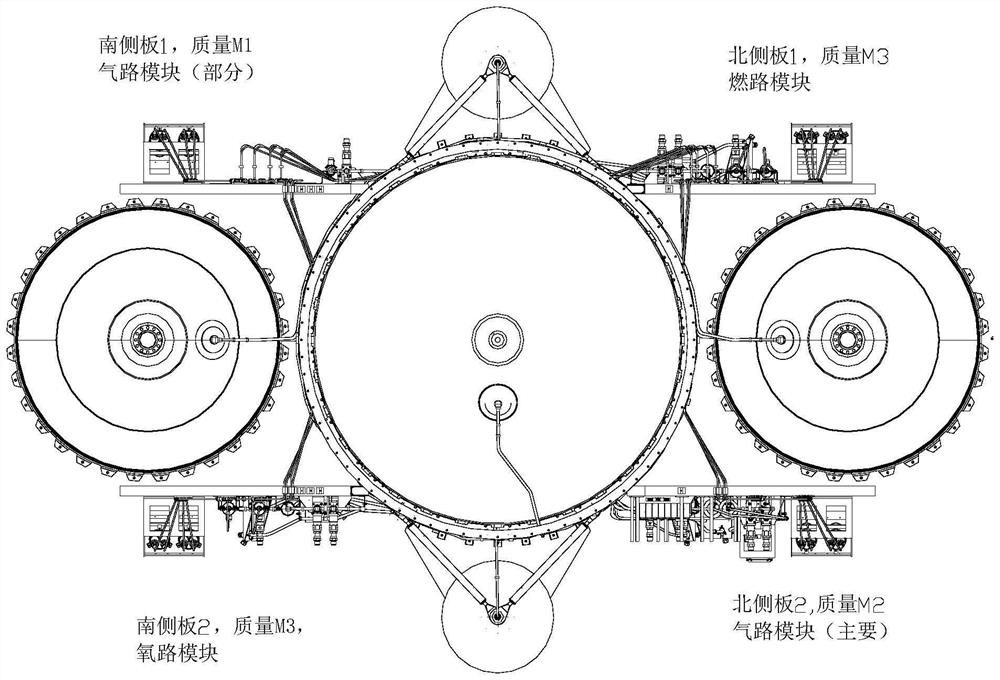 Satellite pipeline pushing system based on limited space