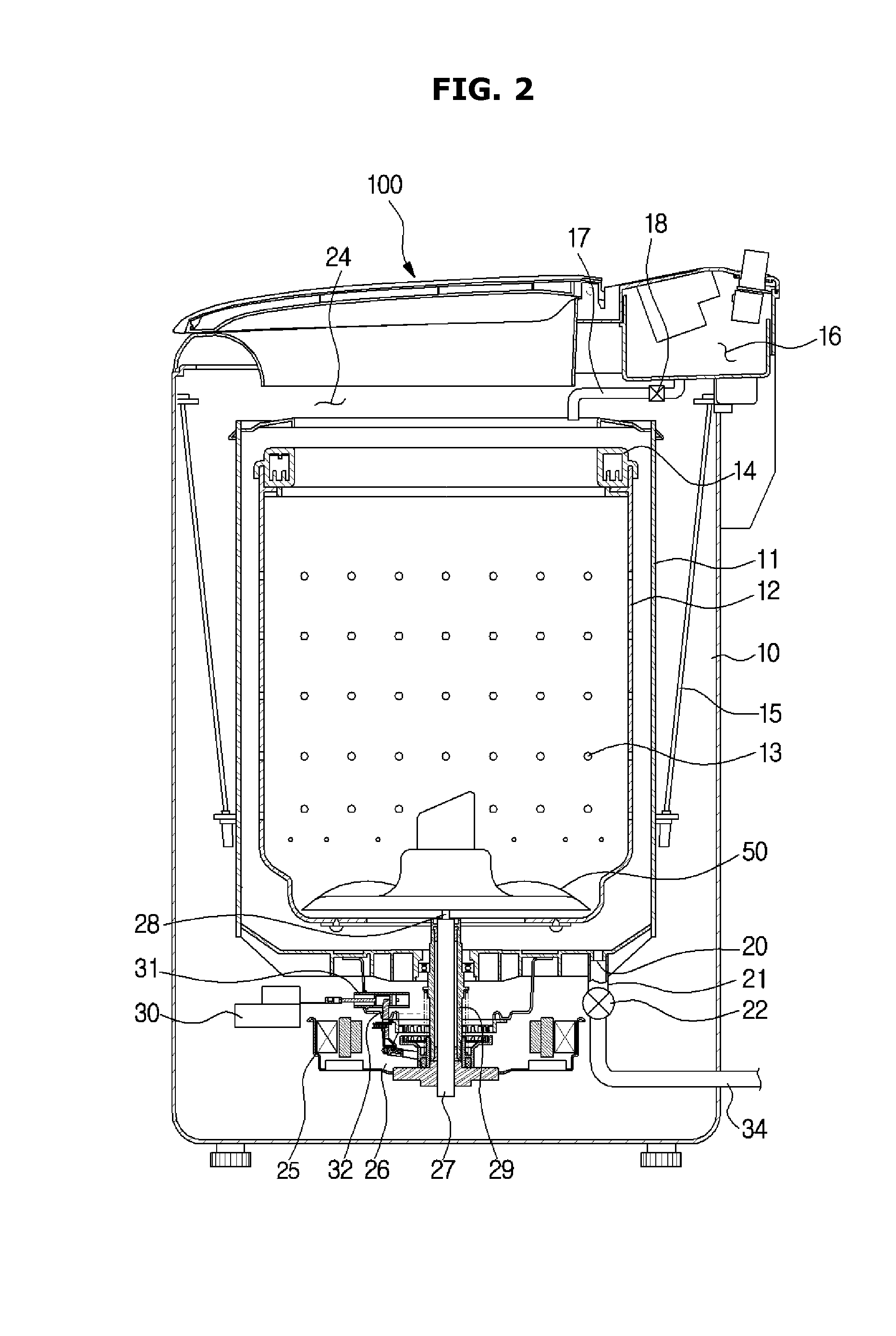 Washing machine and manufacturing method of door