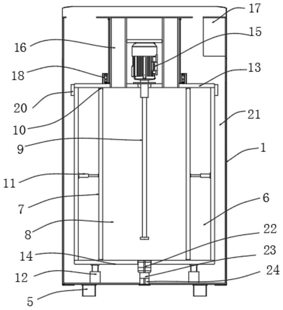 Device and method for producing bentonite anti-permeability salt-corrosion-resistant concrete additive