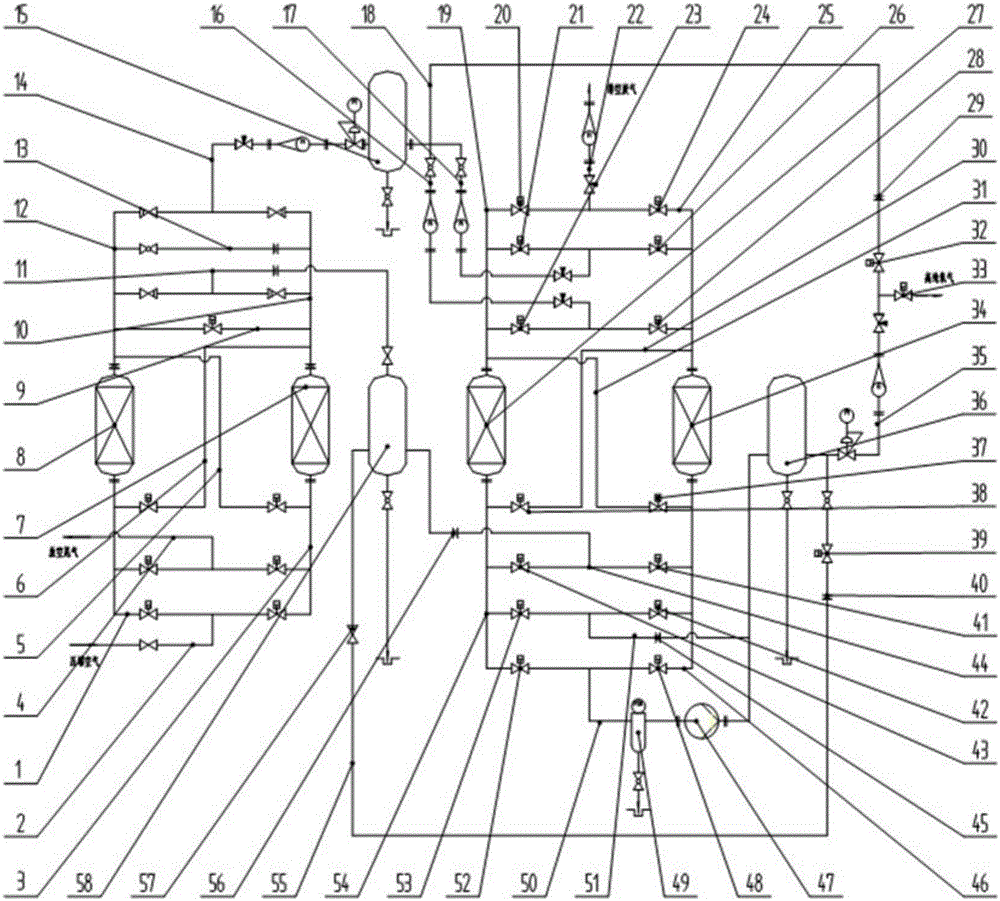 Pressure swing adsorption oxygen production and oxygen purification integrated system and method