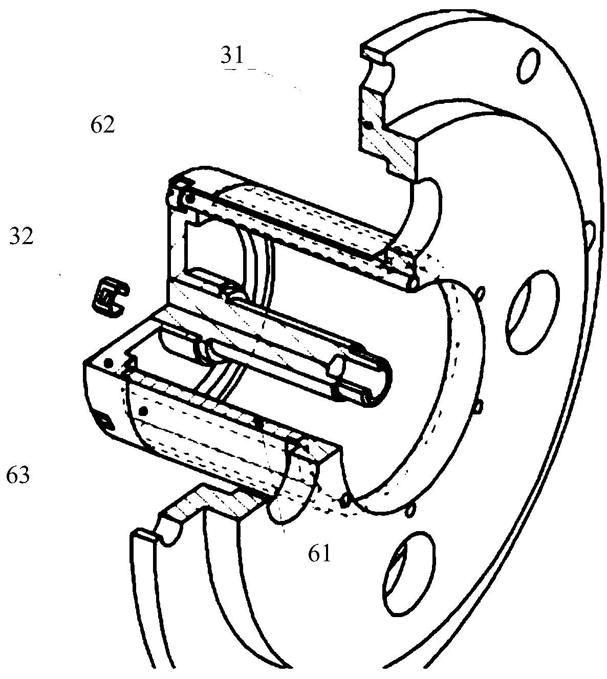 Speed regulation magnetic gear for pump