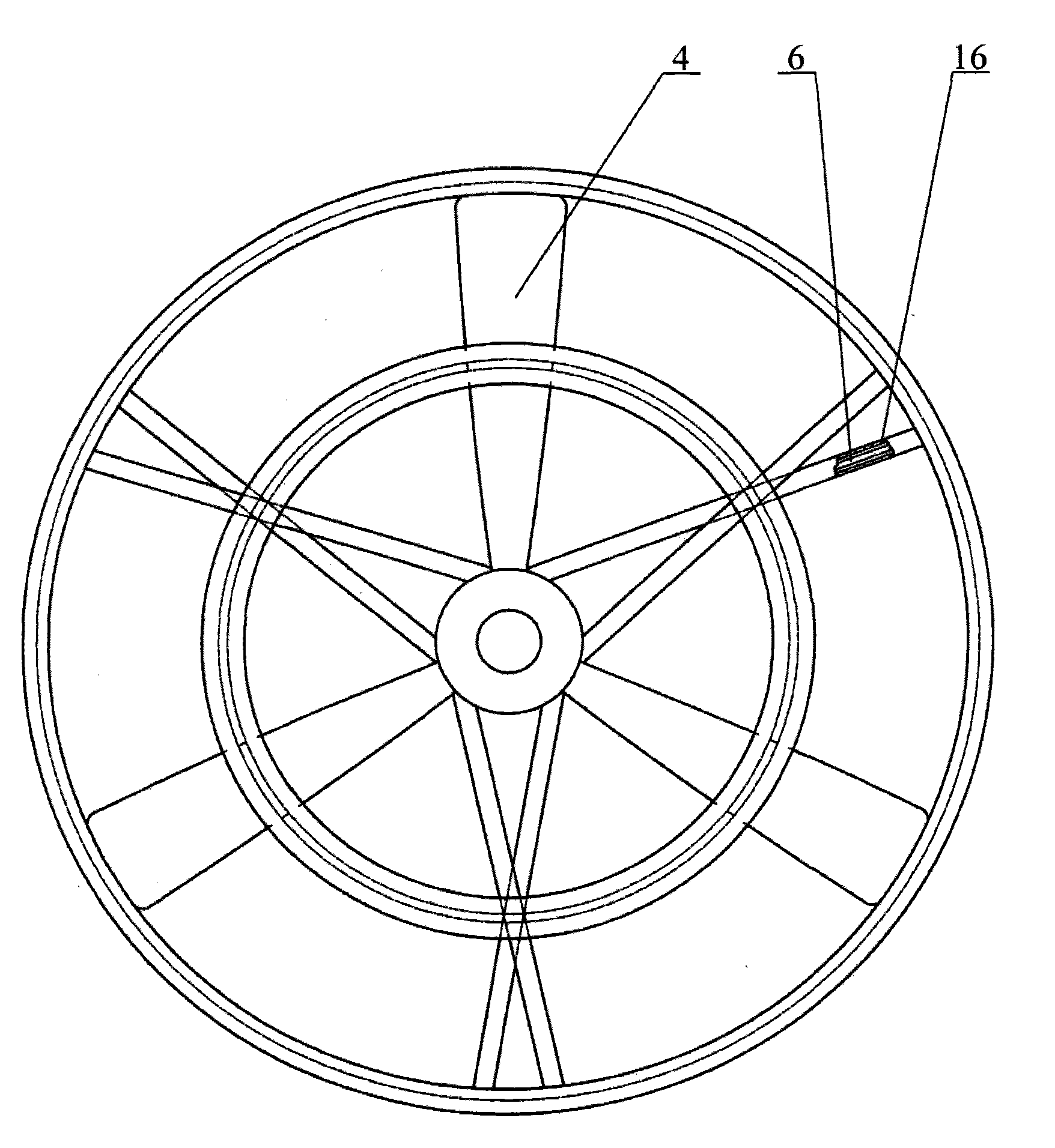 Reinforced type wind-driven generator