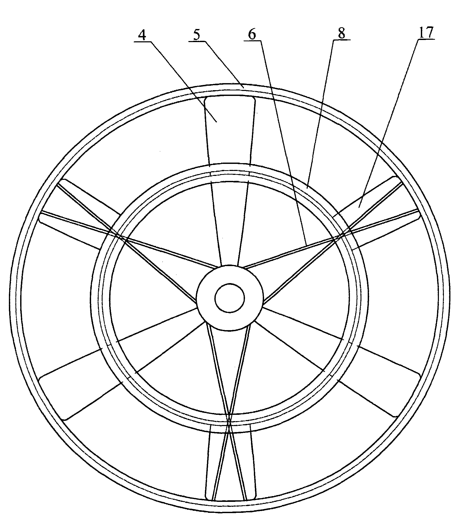 Reinforced type wind-driven generator