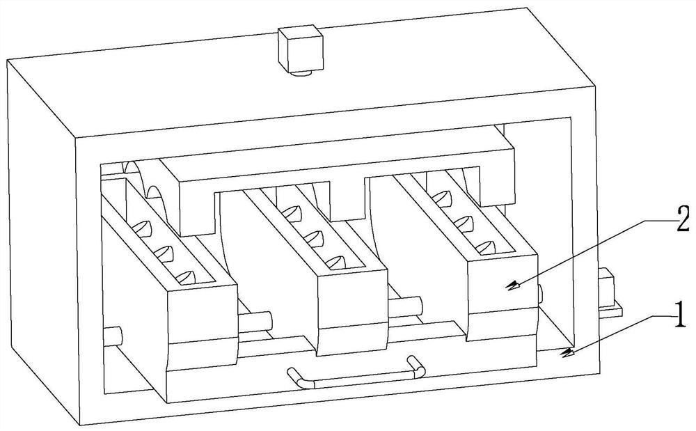 Batch machining treatment method for clutch accessory