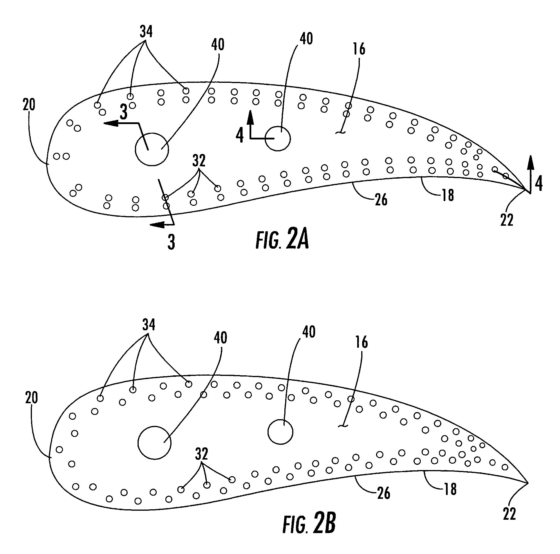 Fail safe cooling system for turbine vanes