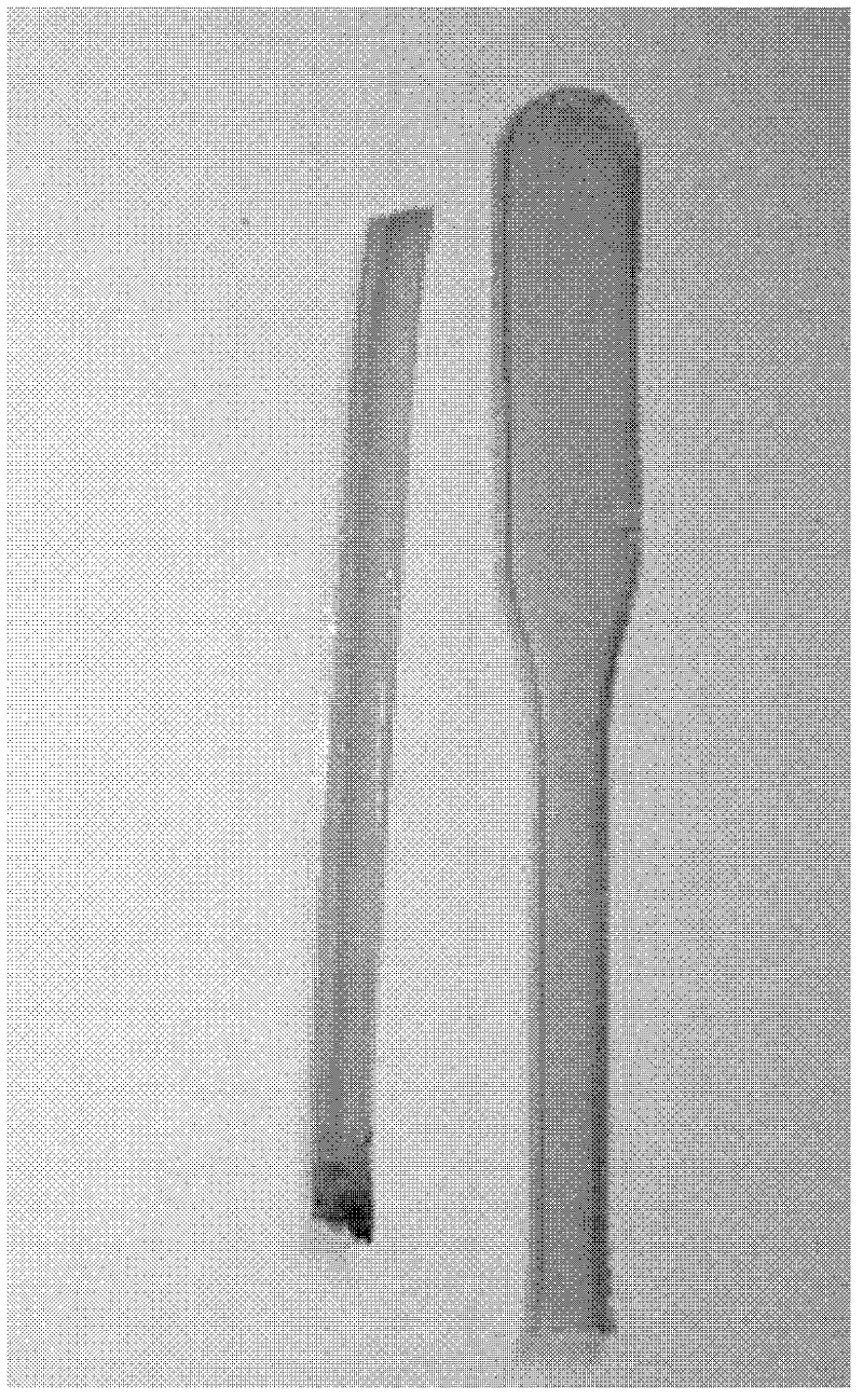 Method for eliminating bubbles in organic silicone resin cast body