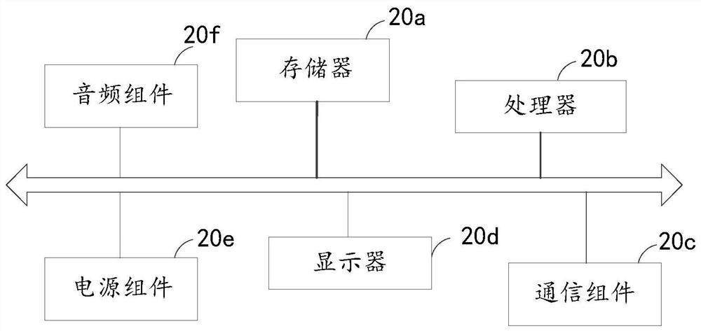 Audio processing method in live-action space, electronic terminal and storage medium