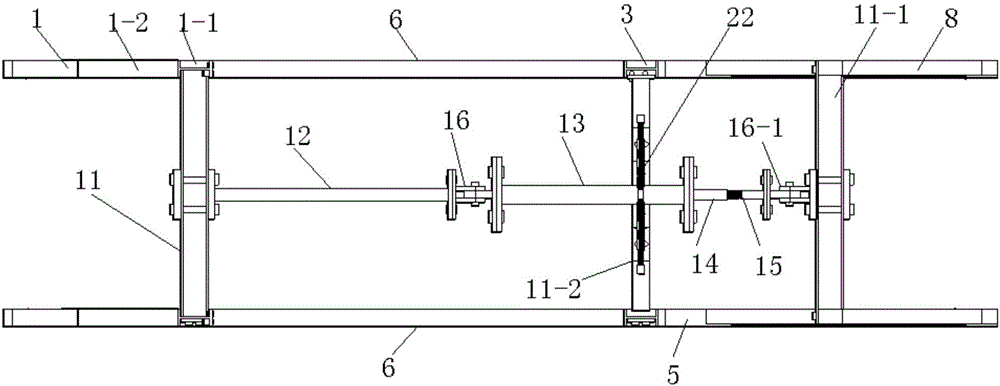 Automatically-controlled reciprocating load loading device for axial force-bearing component and using method thereof