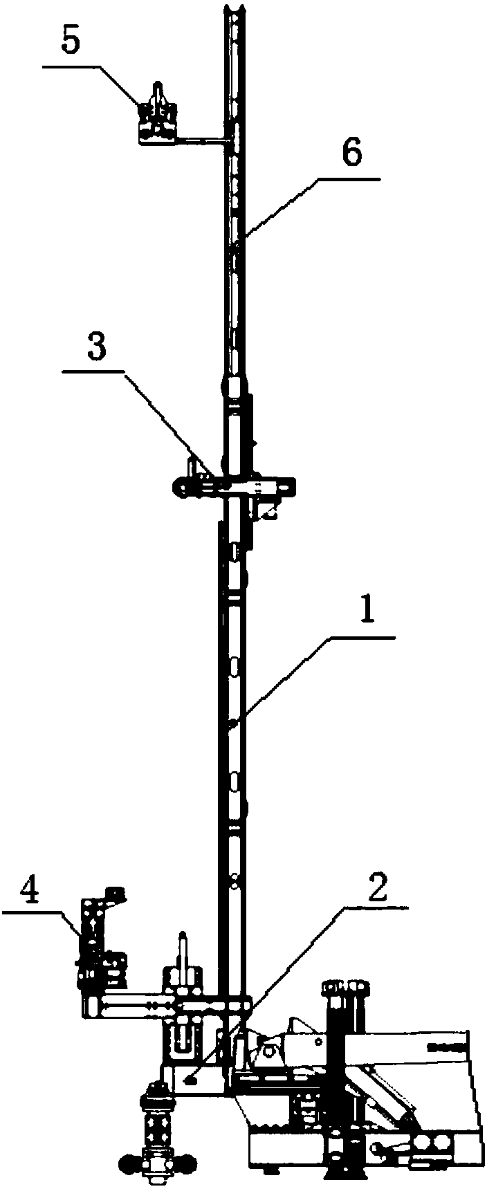 Guiding straightening device