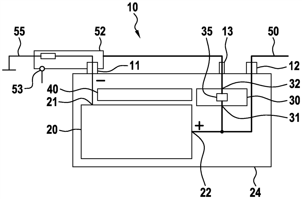 Battery unit and method for operating a battery unit