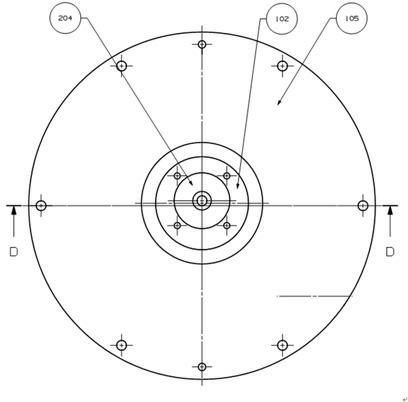 Helical hole-milling device and method based on numerical control machine