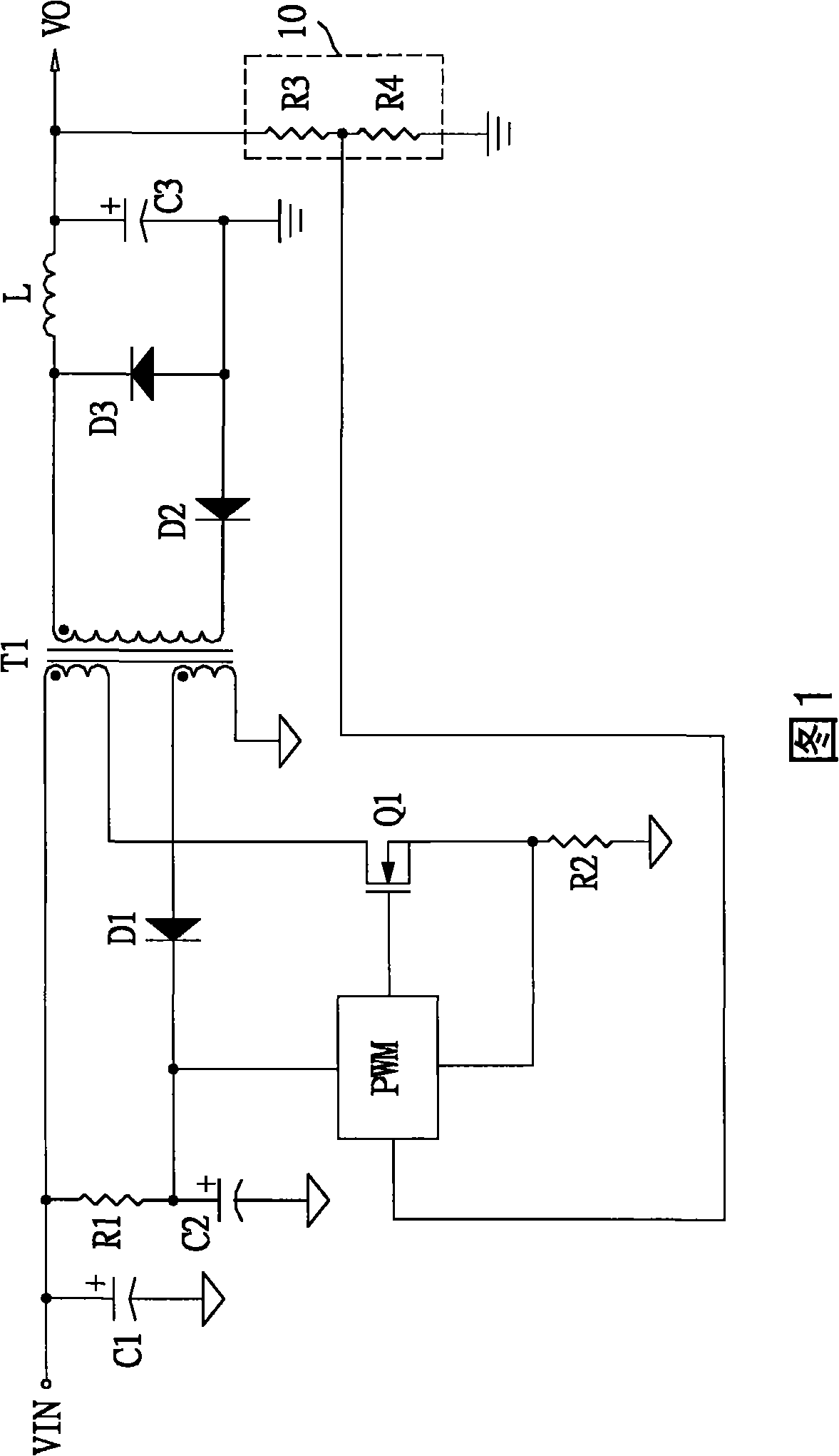 Synchronous commutation control device and forward type synchronous commutation circuit