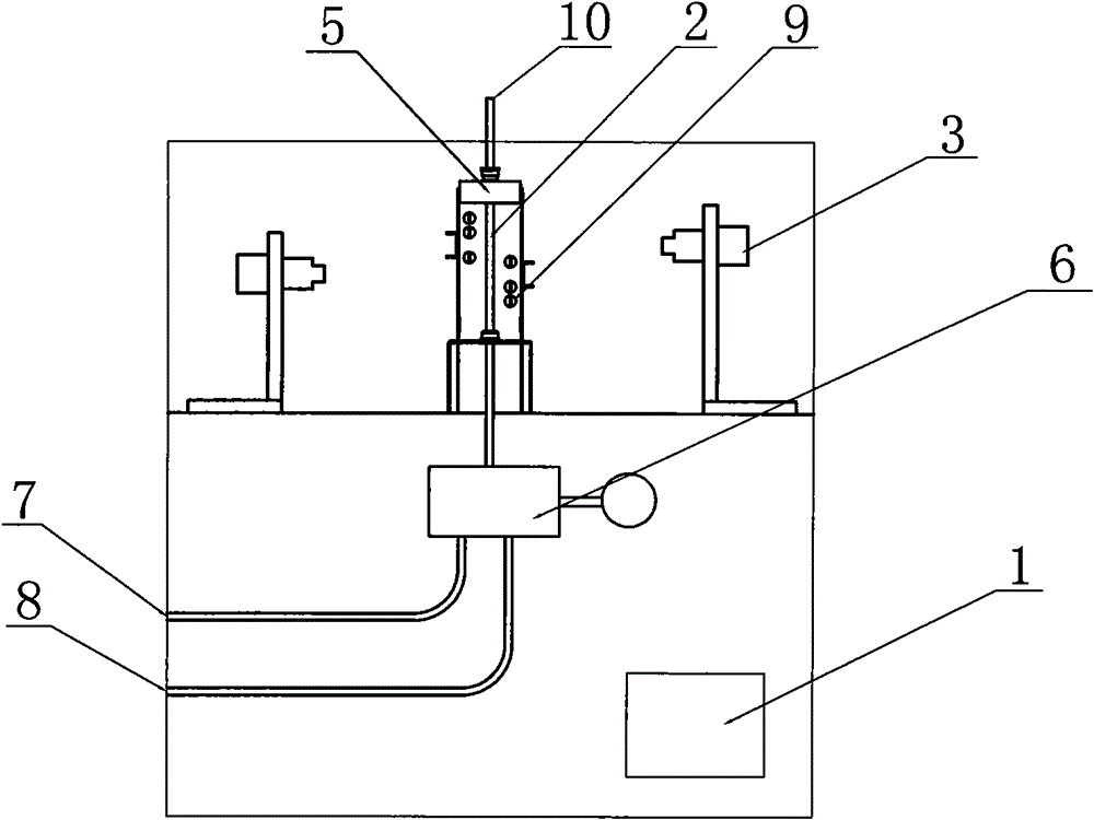 Device for detecting and removing impurities from drinks