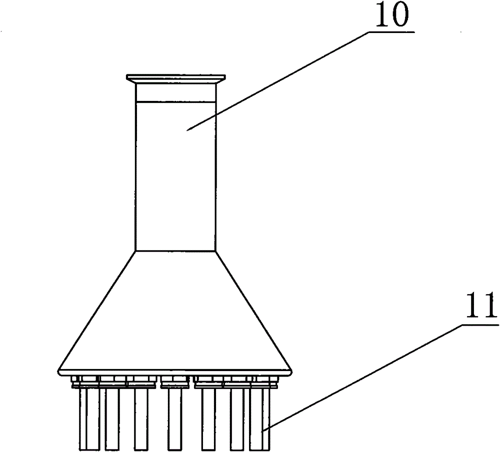 Device for detecting and removing impurities from drinks