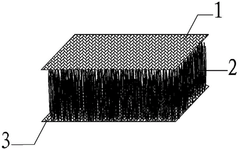 Wear-resisting glove based on knitted spacer fabric