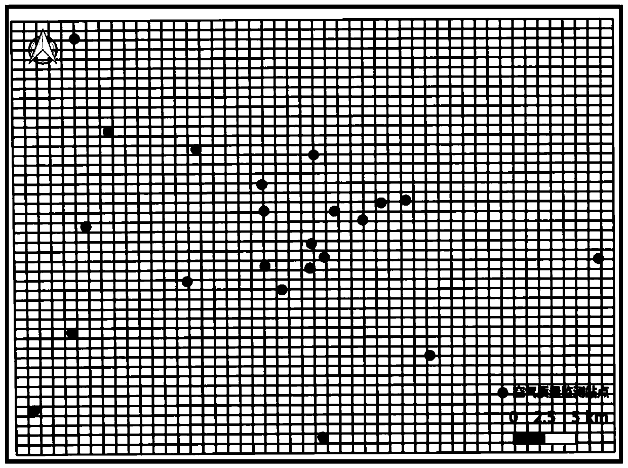 Urban air quality refined estimation method and device based on fusion of multi-source spatio-temporal data