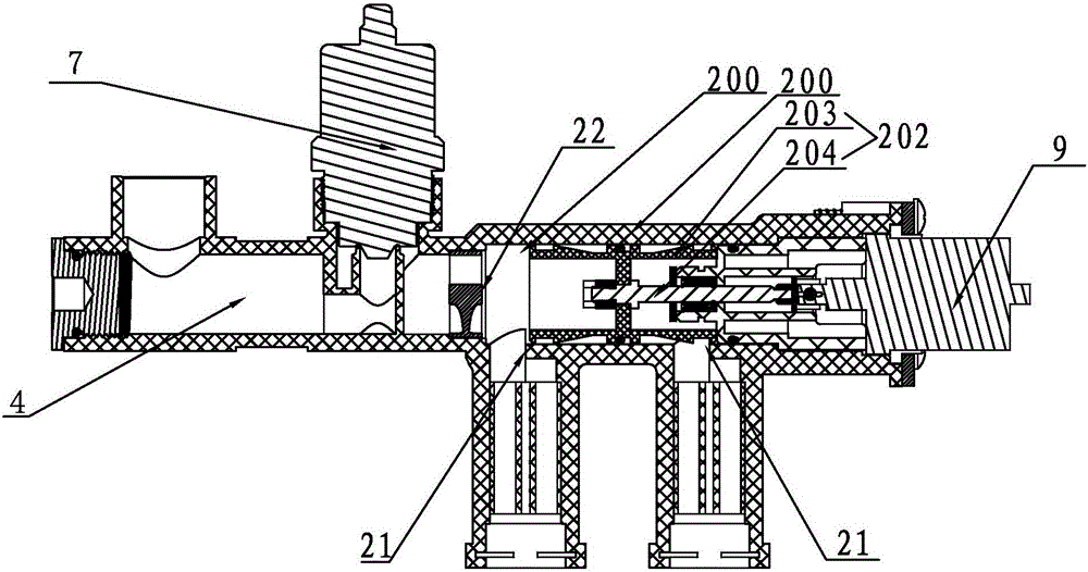 Control kernel of intelligent shower system and control method of control kernel