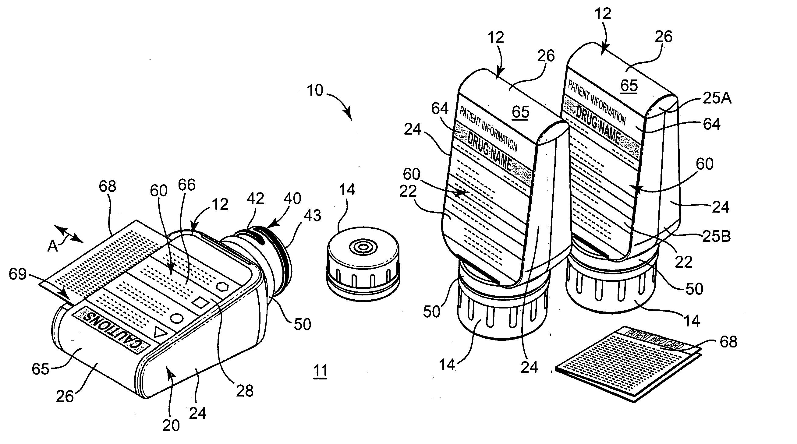 Pharmacy bottle system