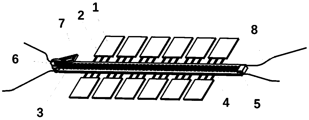 Zipper-type skin suture apparatus