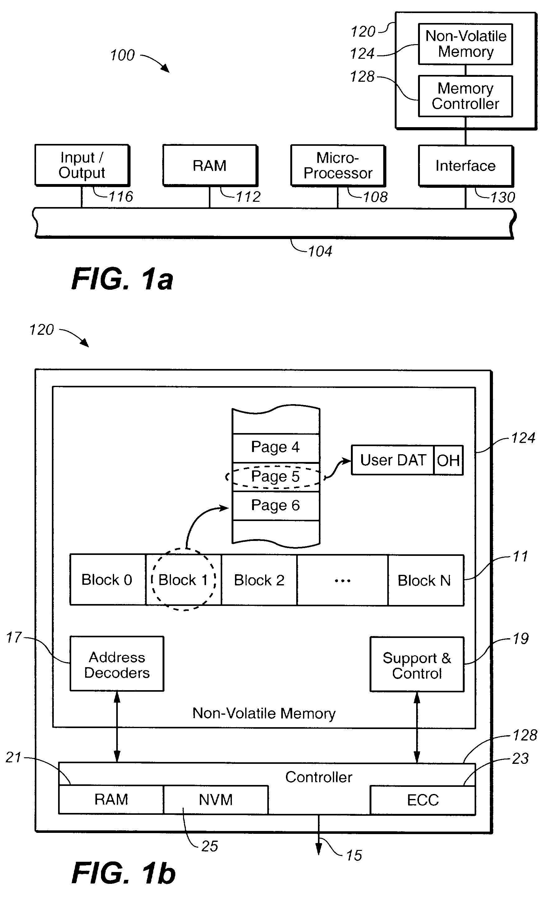 Methods of end of life calculation for non-volatile memories