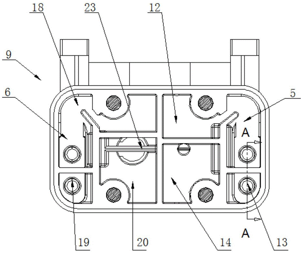 A noise-absorbing compressor for a medical nebulizer