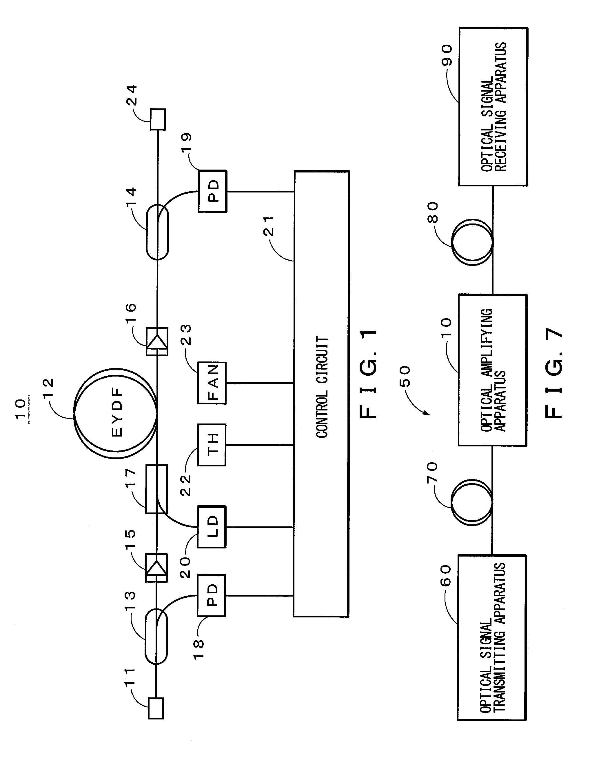 Optical Amplifier and Optical Transmission System