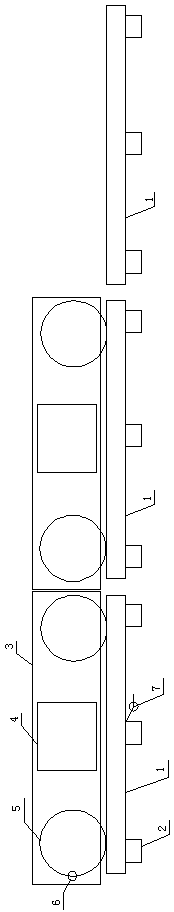 Low-voltage track power supply system for stereo garage