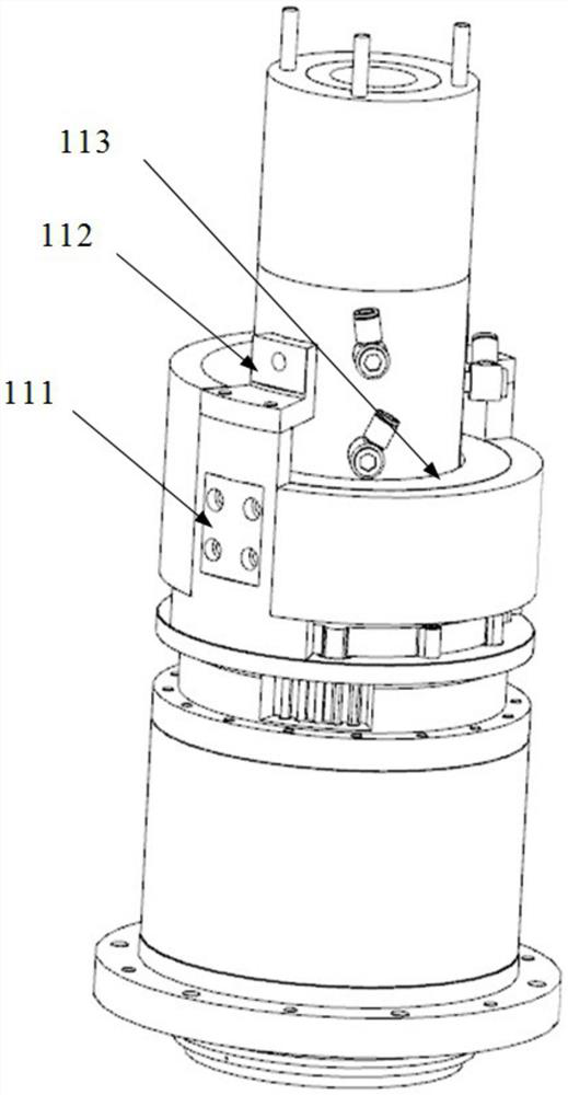 Three-dimensional laser head for CO2 nonmetal laser cutting