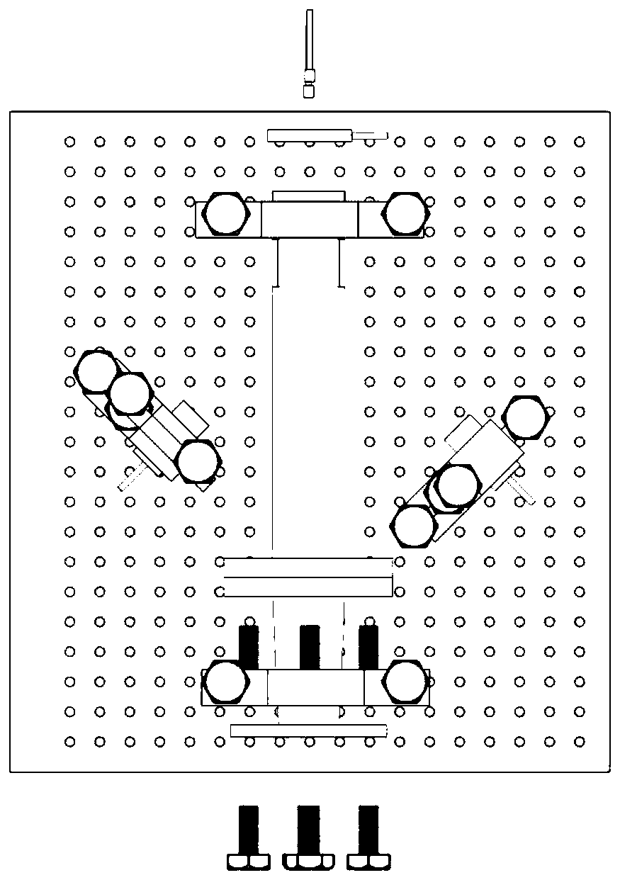 Sine type optical pressure dynamic calibration cabin considering temperature control and optical path layout