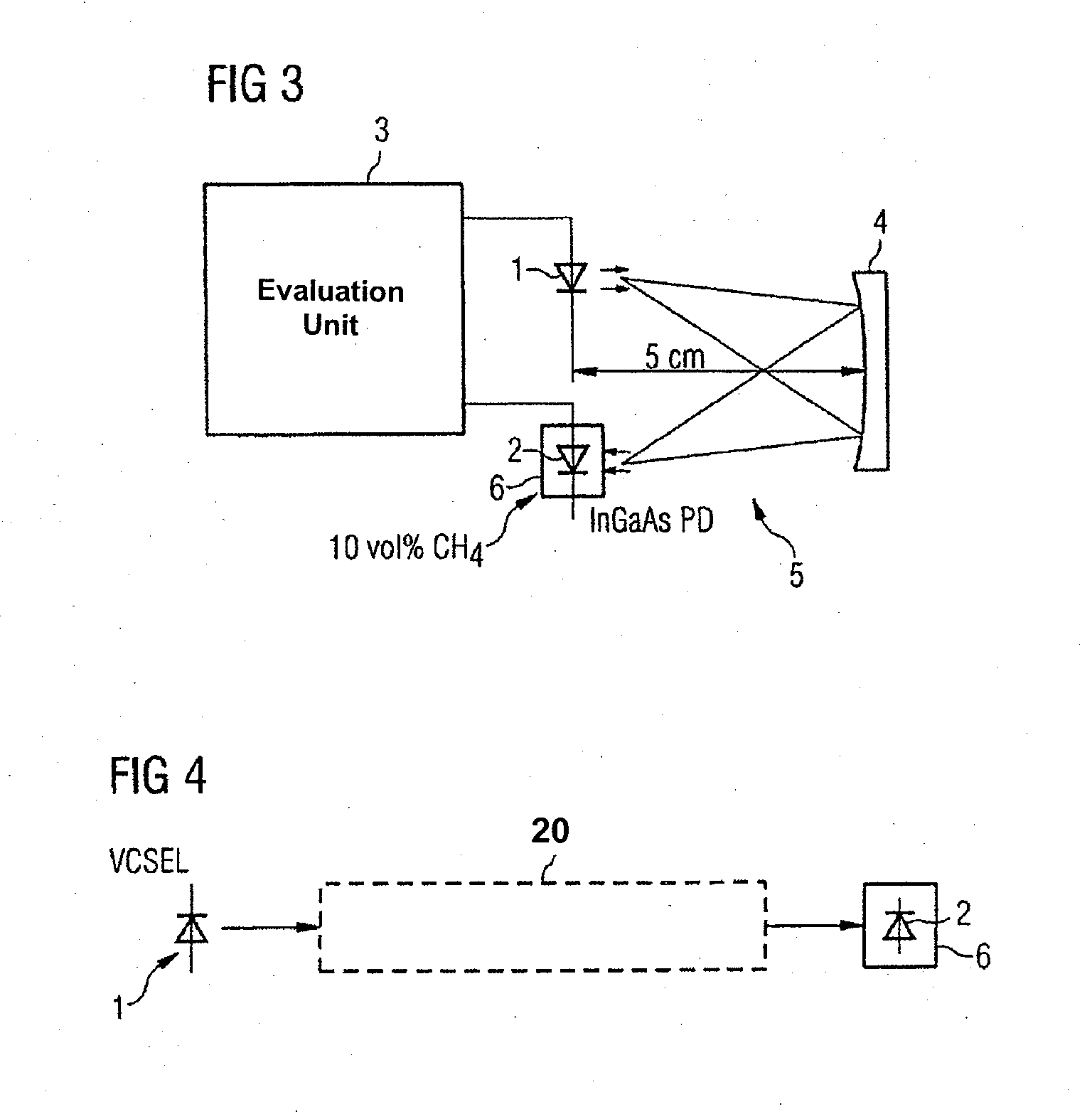 Method for Detection of Gases by Laser Spectroscopy, and Gas Sensor