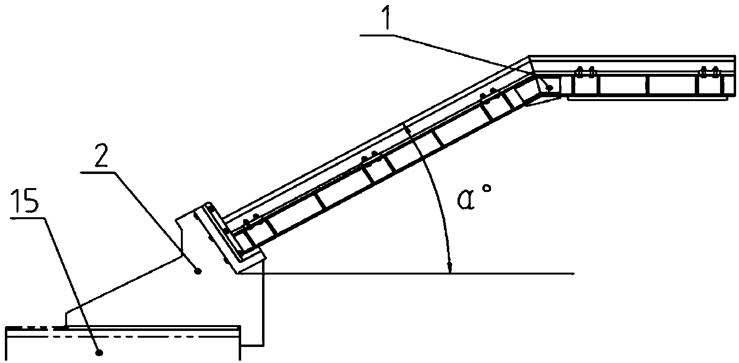 Rotary shaft type steel bar splitting machine