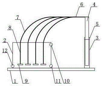 Automobile hub lock nut lubricating device