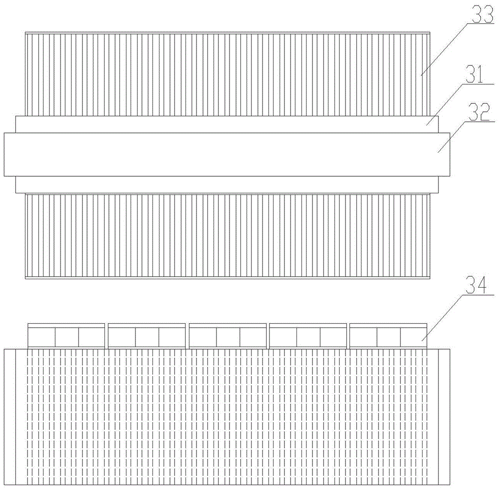 A modular water-cooled cabinet and its noise redundancy control method