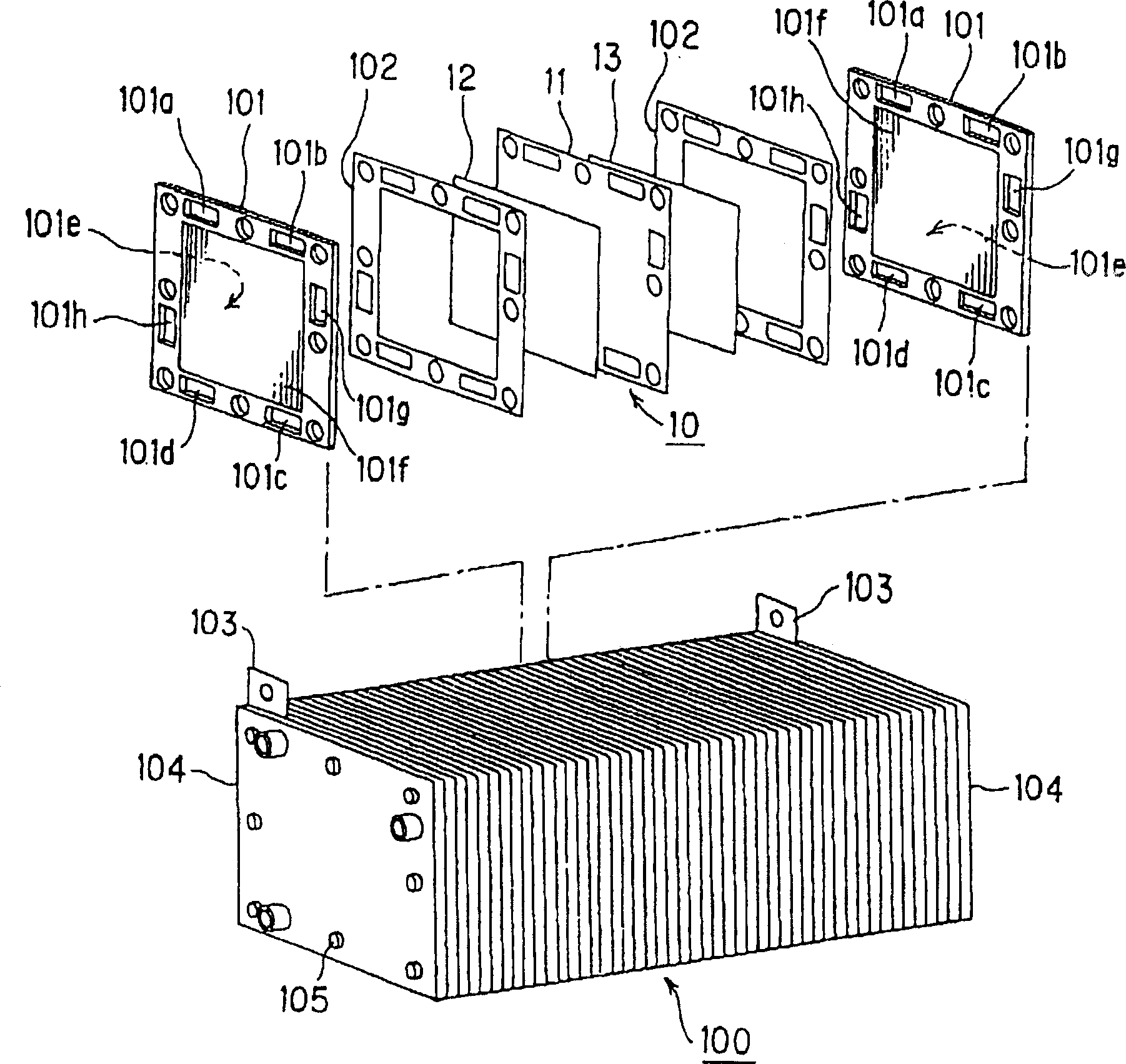 Solid polymer electrolyte membrane electrode assembly and solid polymer electrolyte fuel cell using same