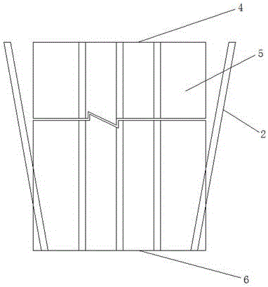 Grouting material for underground mine roadway and grouting water control method