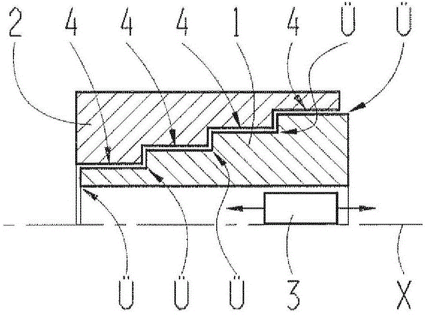 Coil arrangement having two coils